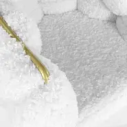 Стул Фоджа белый экомех ножки золото - 7