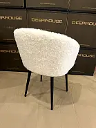 Стул Гарда белый экомех ножки черные - 12