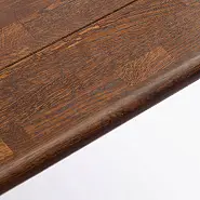Cтол Лиссабон 180*91 см массив дуба ттемный орех - 8