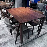 Стол Дион 160*90 см дерево тон орех - 10