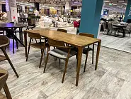 Cтол Лиссабон 160*80 см массив дуба тон коньяк - 2