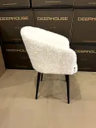 Стул Гарда белый экомех ножки черные - 11