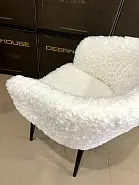 Стул Гарда белый экомех ножки черные - 13